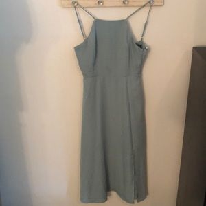 Olive Green Summer Dress